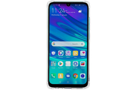 Schokbestendig Back Cover Hoesje - Shockproof Telefoonhoesje -  Geschikt voor  Huawei P Smart 2019 - Transparant
