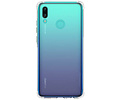 BAOHU Schokbestendig Back Cover Hoesje - Shockproof Telefoonhoesje -  Geschikt voor  Huawei P Smart 2019 - Transparant