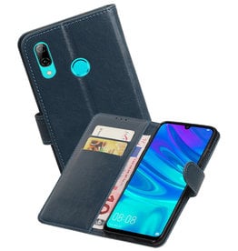 BAOHU Zakelijke Bookstyle Hoesje Huawei Honor 10 Lite Blauw