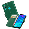 BAOHU Zakelijke Bookstyle Hoesje Huawei Honor 10 Lite Groen