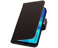 BAOHU Zakelijke Book Case Telefoonhoesje Geschikt voor de Huawei Honor 10 Lite - Portemonnee Hoesje - Pasjeshouder Wallet Case - Mocca