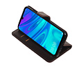 BAOHU Zakelijke Book Case Telefoonhoesje Geschikt voor de Huawei Honor 10 Lite - Portemonnee Hoesje - Pasjeshouder Wallet Case - Mocca