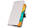 BAOHU Booktype Telefoonhoesjes - Bookcase Hoesje - Wallet Case -  Geschikt voor Samsung Galaxy A30 - Wit