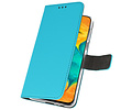 BAOHU Booktype Telefoonhoesjes - Bookcase Hoesje - Wallet Case -  Geschikt voor Samsung Galaxy A30 - Blauw