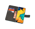 BAOHU Booktype Telefoonhoesjes - Bookcase Hoesje - Wallet Case -  Geschikt voor Samsung Galaxy A30 - Blauw
