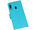 BAOHU Booktype Telefoonhoesjes - Bookcase Hoesje - Wallet Case -  Geschikt voor Samsung Galaxy A30 - Blauw