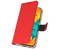 BAOHU Booktype Telefoonhoesjes - Bookcase Hoesje - Wallet Case -  Geschikt voor Samsung Galaxy A30 - Rood