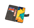 Booktype Telefoonhoesjes - Bookcase Hoesje - Wallet Case -  Geschikt voor Samsung Galaxy A30 - Bruin