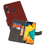 BAOHU Wallet Cases Hoesje Samsung Galaxy A30 Bruin