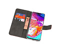 BAOHU Booktype Telefoonhoesjes - Bookcase Hoesje - Wallet Case -  Geschikt voor Samsung Galaxy A70 - Bruin