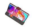BAOHU Booktype Telefoonhoesjes - Bookcase Hoesje - Wallet Case -  Geschikt voor Samsung Galaxy A70 - Bruin