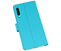 Booktype Telefoonhoesjes - Bookcase Hoesje - Wallet Case -  Geschikt voor Huawei P30 - Blauw