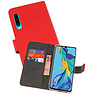 BAOHU Wallet Cases Hoesje Huawei P30 Rood