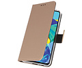 BAOHU Booktype Telefoonhoesjes - Bookcase Hoesje - Wallet Case -  Geschikt voor Huawei P30 - Goud