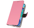 BAOHU Booktype Telefoonhoesjes - Bookcase Hoesje - Wallet Case -  Geschikt voor Huawei P30 - Roze