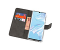 BAOHU Booktype Telefoonhoesjes - Bookcase Hoesje - Wallet Case -  Geschikt voor Huawei P30 Pro - Zwart