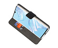 BAOHU Booktype Telefoonhoesjes - Bookcase Hoesje - Wallet Case -  Geschikt voor Huawei P30 Pro - Zwart