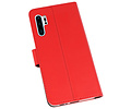 Booktype Telefoonhoesjes - Bookcase Hoesje - Wallet Case -  Geschikt voor Huawei P30 Pro - Rood