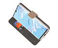 BAOHU Booktype Telefoonhoesjes - Bookcase Hoesje - Wallet Case -  Geschikt voor Huawei P30 Pro - Goud