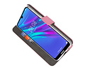 BAOHU Booktype Telefoonhoesjes - Bookcase Hoesje - Wallet Case -  Geschikt voor Huawei Y6 / Y6 Prime 2019 - Roze