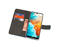 BAOHU Booktype Telefoonhoesjes - Bookcase Hoesje - Wallet Case -  Geschikt voor Huawei Y6 Pro 2019 - Blauw