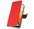 Booktype Telefoonhoesjes - Bookcase Hoesje - Wallet Case -  Geschikt voor Huawei Y6 Pro 2019 - Rood