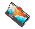 BAOHU Booktype Telefoonhoesjes - Bookcase Hoesje - Wallet Case -  Geschikt voor Huawei Y6 Pro 2019 - Rood