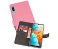 BAOHU Booktype Telefoonhoesjes - Bookcase Hoesje - Wallet Case -  Geschikt voor Huawei Y6 Pro 2019 - Roze