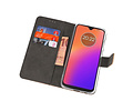 Booktype Telefoonhoesjes - Bookcase Hoesje - Wallet Case -  Geschikt voor Motorola Moto G7 - Goud