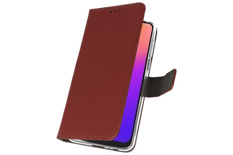 Booktype Telefoonhoesjes - Bookcase Hoesje - Wallet Case -  Geschikt voor Motorola Moto G7 - Bruin