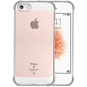 BAOHU Schokbestendig Back Cover Hoesje - Shockproof Telefoonhoesje -  Geschikt voor iPhone 5 - - Transparant