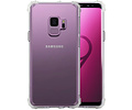 BAOHU Schokbestendig Back Cover Hoesje - Shockproof Telefoonhoesje -  Geschikt voor  Samsung Galaxy S9 - Transparant
