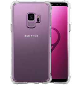 BAOHU Schokbestendig Back Cover Hoesje Samsung Galaxy S9 Transparant