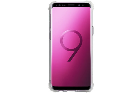 BAOHU Schokbestendig Back Cover Hoesje - Shockproof Telefoonhoesje -  Geschikt voor  Samsung Galaxy S9 - Transparant