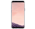 Schokbestendig Back Cover Hoesje - Shockproof Telefoonhoesje -  Geschikt voor  Samsung Galaxy S8 - Transparant