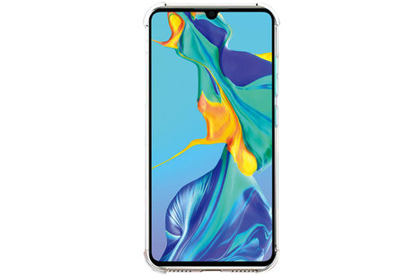 BAOHU Schokbestendig Back Cover Hoesje - Shockproof Telefoonhoesje -  Geschikt voor  Huawei P30 - Transparant