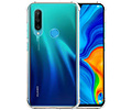 BAOHU Schokbestendig Back Cover Hoesje - Shockproof Telefoonhoesje -  Geschikt voor  Huawei P30 Lite - Transparant