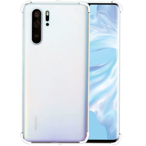 Schokbestendig Back Cover Hoesje - Shockproof Telefoonhoesje -  Geschikt voor  Huawei P30 Pro - Transparant