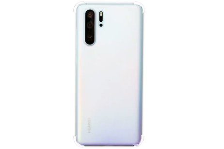 Schokbestendig Back Cover Hoesje - Shockproof Telefoonhoesje -  Geschikt voor  Huawei P30 Pro - Transparant