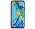 BAOHU Hoesje Geschikt voor de Huawei P30 - Backcover Color Telefoonhoesje - Zwart