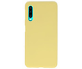 BackCover Hoesje Color Telefoonhoesje voor Huawei P30 - Geel