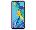 BAOHU Hoesje Geschikt voor de Huawei P30 - Backcover Color Telefoonhoesje - Paars
