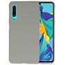 BAOHU BackCover Hoesje Color Telefoonhoesje Huawei P30 - Grijs