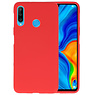 BAOHU BackCover Hoesje Color Telefoonhoesje Huawei P30 Lite - Rood