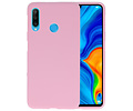 BackCover Hoesje Color Telefoonhoesje voor Huawei P30 Lite - Roze