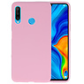 BAOHU BackCover Hoesje Color Telefoonhoesje Huawei P30 Lite - Roze