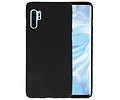 BackCover Hoesje Color Telefoonhoesje voor Huawei P30 Pro - Zwart