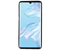 BAOHU Hoesje Geschikt voor de Huawei P30 Pro - Backcover Color Telefoonhoesje - Zwart