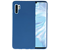 BackCover Hoesje Color Telefoonhoesje voor Huawei P30 Pro - Navy