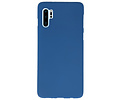 BAOHU Hoesje Geschikt voor de Huawei P30 Pro - Backcover Color Telefoonhoesje - Navy